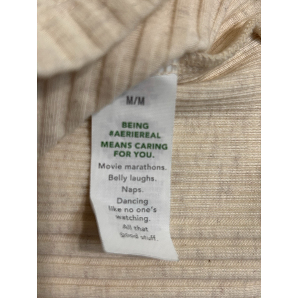 Aerie Women’s Tank Top Dusty Beige Size M - Picture 3 of 5